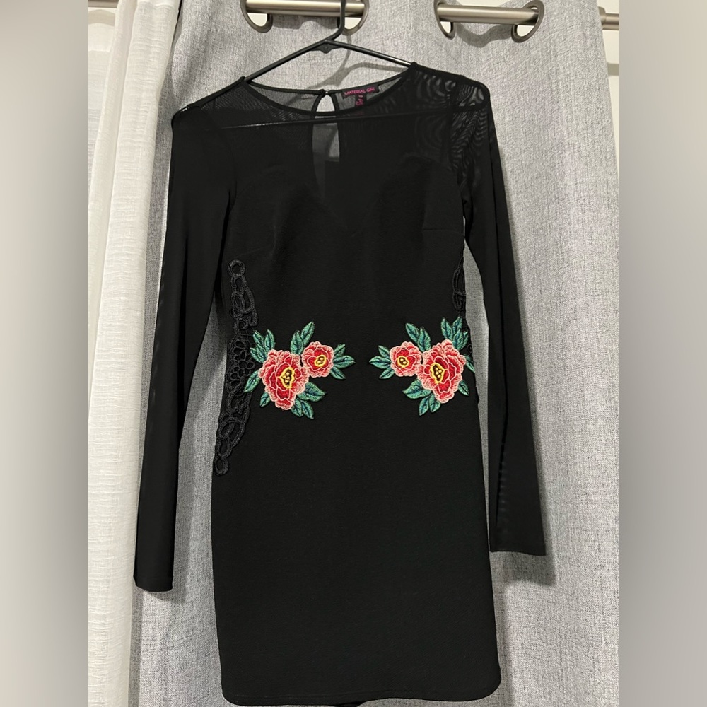 Material Girl Longsleeve Bodycon